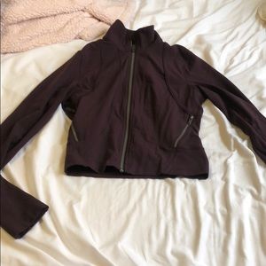 Lululemon cropped jacket size 6